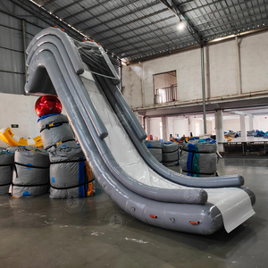 Ngoài trời trượt nước Inflatable du thuyền trượt Inflatable phao thuyền trượt nước cho trẻ em sân sau hồ bơi biển - Product Image 6