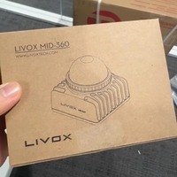Capteur LiDAR haute performance Livox Mid-360 avec portée de détection de 40 m, résolution angulaire de 0,15°, sortie UDP