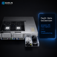 Nouveau serveur informatique d'entreprise FusionServer 1258H V7 1U en rack pour la virtualisation et l'hébergement cloud
