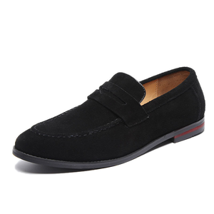 Mocasines de Cuero Genuino para Hombre, Mocasines de Terciopelo para Hombre, Zapatos de Vestir para Boda, Fiesta, Baile de Graduación - Product Image 6