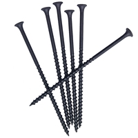Vis à cloison sèche noire autoperceuse phosphatée – Fixation rapide
