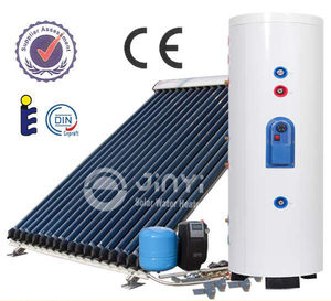 New Châu Âu Loại 200L Duy Nhất Cuộn Dây Chia Áp Lực Thép Màu Năng Lượng Mặt Trời Hệ Thống Máy Nước Nóng - Product Image 4