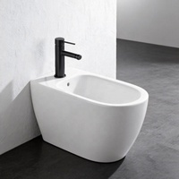 Robinet Mitigeur Bidet en Laiton Massif, Monocommande Eau Chaude et Froide pour Lavabo Bidet de Salle de Bain