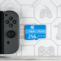 Tarjeta de Memoria TF Ultra Delgada de 16GB 32GB 64GB 128GB 256GB, Almacenamiento Flash Ligero para Consola de Juegos Portátil