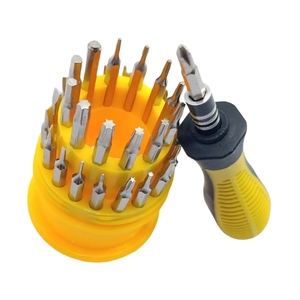 <span class=keywords><strong>Intertool</strong></span> Mini 31-in-1 Industrieller Präzisions-Multifunktions-Magnetschraubendreher-Satz mit Kohlenstoffstahl-Bits und Kunststoffgriffen - Product Image 4