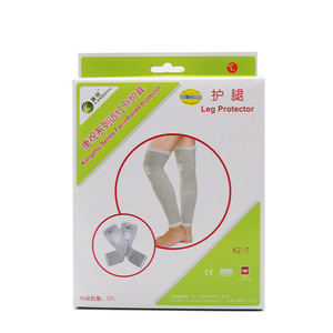 Kangzhu <b>Leg</b> <b>Warmers</b> Grey Cotton Far-Infrared Heating MLXL For <b>Legs</b> Cold Protection - Product Image 3