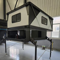 Camper 4x4 sur mesure, étanche, en aluminium, avec toit relevable, pour aventures en plein air
