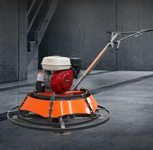 Alta calidad Formac 39 pulgadas GX160 gasolina Walk Behind Power Paleta máquina herramientas de construcción hormigón Power Paleta - Product Image 4