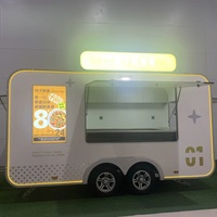 Démarrez une entreprise mobile rentable n'importe où avec notre bar mobile en acier inoxydable au bord de la mer, longueur personnalisable et montage facile