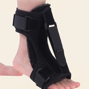 Foot Drop Orthosis Black Adjustable <b>Ankle</b> <b>Support</b> Brace For Plantar Fasciitis Rehabilitation Foot Correction - Product Image 1