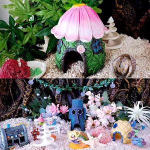 Cave de décompression pour hermit crab, petite maison cachée, trou d'arbre fané, paysage, petit nid pour animaux de compagnie - Product Image 2