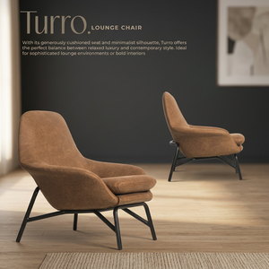 Fauteuil d'appoint moderne et écologique en laine rembourré avec mousse, idéal pour salon et hôtel - Product Image 2