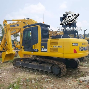 Excavatrice d'occasion Komatsu 220-8, marque japonaise d'origine, 22 tonnes, sur chenilles en caoutchouc, grande taille, modèle 2023, godet de 1,1 m - Product Image 6
