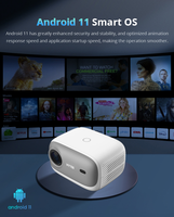 Le plus récent projecteur hy700 L009AQ réel Full HD Dlp Android Smart WIFI 3D mise au point automatique 4K 1080p batterie Home Cinema Beamer