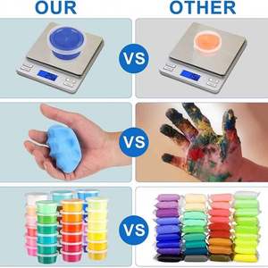 Arcilla Ligera de 10 a 36 Colores OEM, Juguetes de Arcilla Polimérica de Secado al Aire, Educativos para Niños, Plastilina Segura y Colorida, Regalo de Juguete de Arcilla Ligera - Product Image 4