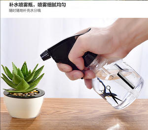 Botol Semprot Rambut Air Botol Semprot Transparan Wadah Semprotan Bedak untuk Rambut Botol Semprot Rambut untuk Salon Tata Rambut - Product Image 2