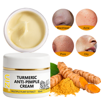 Crème Visage OEM au Curcuma et Vitamine C – Éclaircissante Anti-Taches et Anti-Acné pour Tous Types de Peaux