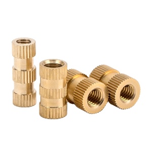 M2 M2.5 M3 M3.5 M4 M5 <span class=keywords><strong>M6</strong></span> Fabricante OEM Inserto de plástico Tuerca de inserción de fusión de latón DIN16903 - Product Image 3