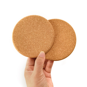 Nhà Máy Bán buôn tùy chỉnh 4 inch uống ly cà phê thủy tinh Mat gỗ đế lót ly thăng hoa nút chai placemats và nút chai đế lót ly - Product Image 4