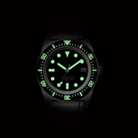 Montres de plongée automatiques et mécaniques OEM en acier inoxydable de classe haut de gamme de 300 mètres