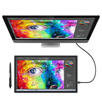 Accesorios de Computadora, Tableta Gráfica para Dibujo, Interfaz USB-C, Resolución de 5080 LPI, 8192 Niveles de Presión, Pantalla Táctil LCD