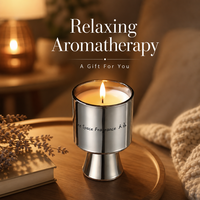 Bougie en cire de soja naturelle, mini pot, parfum d'ambiance pour la maison, durée de combustion de 25 heures, coffret cadeau, décoration haut de gamme pour mariage