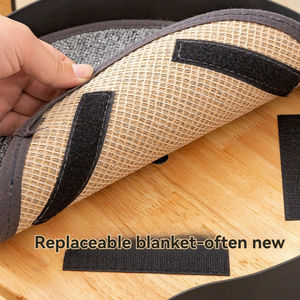 Pohon kucing besar Premium untuk beberapa kucing tugas berat menara kucing kayu dengan Post goresan Sisal tempat tidur gantung bulu palsu - Product Image 6