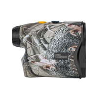 Télémètre laser camouflage pour la chasse et le tir à l'arc - Professionnel, portée 500m, télescope 6X, alimenté par piles AA pour la faune