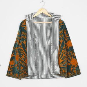 Custom <b>Women</b> <b>Velvet</b> Suzani <b>Jacket</b> Handcrafted Embroidered Bohemian Ethnic Luxury Vintage Floral Fashion Coat Wholesale - Product Image 3