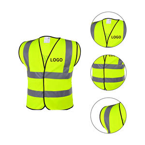 سترة عاكسة للسلامة في مواقع البناء للاستخدام الخارجي، سريعة الجفاف وقابلة للتخصيص مع جيب، متوفرة مباشرة من المصنع - Product Image 1