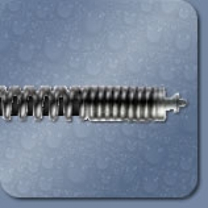 SPIRALE DI PULIZIA PER TUBI STANDARD CON NUCLEO NERO, 22 MM X 4 METRI DI LUNGHEZZA, SPESSORE DEL FILO 4,5 MM, CON GIUNTO A T - Product Image 1