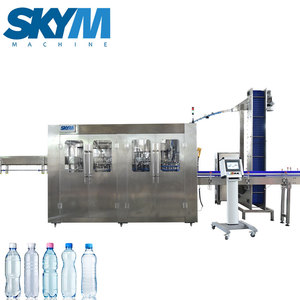 12000bph hoàn toàn tự động 3 in1 Mini quy mô kinh doanh nhỏ chai khoáng sản mùa xuân tinh khiết bảng uống nước điền giá máy - Product Image 1