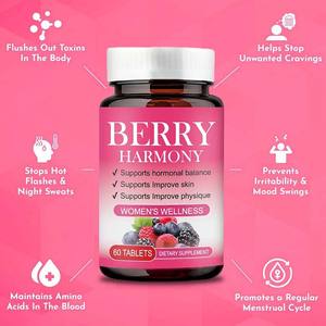 La marque privée OEM/ODM prend en charge les comprimés d'équilibre hormonaux pour femmes avec vitamine nutrition comprimés d'harmonie pilules contre la douleur - Product Image 2