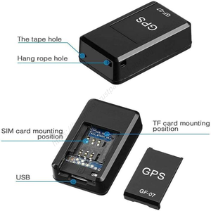 Localizador GPS Mini para Mascotas, Perros y Gatos, con Tarjeta SIM, Magnético, Modelo GF07, Venta al Por Mayor - Product Image 1