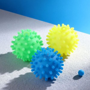 Nouveau jouet anti-stress transfrontalier en TPR, balle colorée clignotante pour jeunes (7-14 ans), jouet souple en caoutchouc à presser, vente en gros - Product Image 3