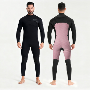 Traje de Neopreno Personalizado para Surf de <span class=keywords><strong>3</strong></span>/2 y <span class=keywords><strong>4</strong></span>/<span class=keywords><strong>3</strong></span> Mm para <span class=keywords><strong>Hombre</strong></span> y Mujer Sin Cremallera - Product Image 1