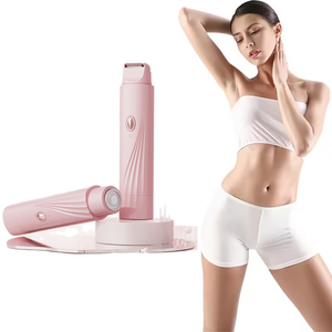 Depiladora Doble Cabezal Impermeable para Cuerpo y Rostro, Afeitadora Dual para Mujer, Venta al Por Mayor - Product Image 1