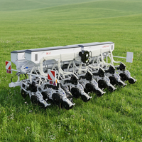 Semoir à aspiration d'air avancé LEROX, boîte de vitesses, 16 rangs, largeur de travail de 2,5 m, profondeur de plantation réglable, haute productivité pour plusieurs cultures