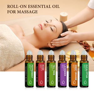Aceite Esencial en Roll-on de Fábrica, Etiqueta OEM, Aceite de Perfume Esencial con Botella Roll-on para Masaje - Product Image 6