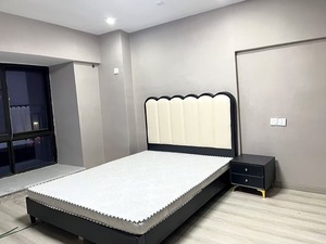 <span class=keywords><strong>Letto</strong></span> <span class=keywords><strong>matrimoniale</strong></span> color crema di lusso stile francese stile retrò moderno Wave Ripple Design High-End suggestivo <span class=keywords><strong>letto</strong></span> in pelle imbottito in legno - Product Image 6