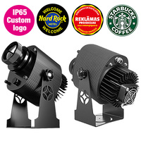 Projecteur Led de Logo extérieur, lumière à haute luminosité, 50W 100W, 2 pièces