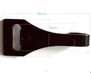 Attache de ceinture de sécurité universelle Isofix sécurisée en acier pour siège <span class=keywords><strong>auto</strong></span>, accessoire de sécurité enfant, installation de siège <span class=keywords><strong>auto</strong></span> bébé, Chine - Product Image 2