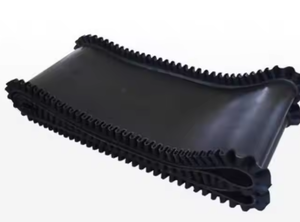 Yüksek açılı ağır oluklu yanak konveyör bant üretim tesisi taşıma için dayanıklı ve yüksek kalite - Product Image 6