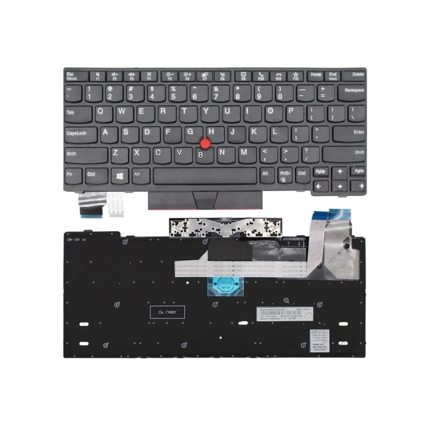 Replacement Laptop Keyboard for Lenovo ThinkPad X280 X390 X395 X13 L13 Yoga Gen 1 Pointer Without Backlight US Keyboard