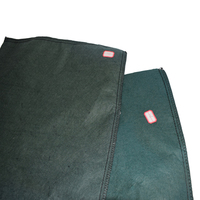 Sac géotextile en polyester non tissé vert et noir pour la protection des rives des rivières, contrôle des inondations, sac de sable géosac, grand sac de terre, sac géo, vente en gros