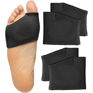 Metatarsal Pads for Men and Women - Ball of Foot Pain Relief Cushions for Metatarsalgia, Fabric Sleeves with Gel Inserts