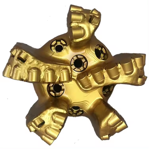 Буровое долото <span class=keywords><strong>PDC</strong></span> с 5 лопастями, <span class=keywords><strong>8</strong></span> <span class=keywords><strong>1</strong></span>/2 дюйма, с корпусом из нержавеющей стали, для бурения скважин, кованый буровой инструмент - Product Image 3