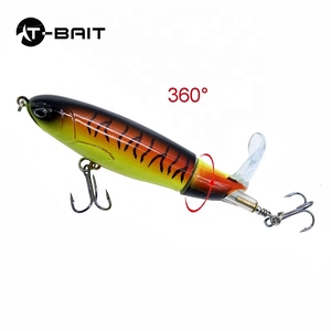 Haute qualité pêche en mer d'eau douce crayon flottant leurre dur hélice 10cm 14cm appât poisson crayon <span class=keywords><strong>Whopper</strong></span> <span class=keywords><strong>Plopper</strong></span> - Product Image 3
