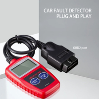Lector de Motor CAN BUS, Instrumento de Diagnóstico de Fallas de Automóviles, Escáner de Códigos OBD2/OBDII, Certificado por CE/FCC, 12V Universal