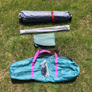 Carpa de Camping Automática Beige y Verde Azulado, de Venta Caliente, para 3-4-5-6 Personas, Tipo de Armazón Recto, Instalación Instantánea para Acampar al Aire Libre - Product Image 6